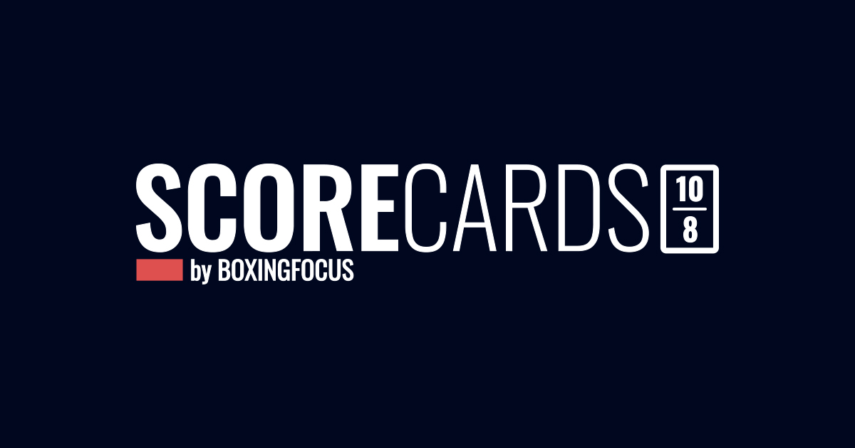 Scorecards Boxing Focus